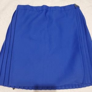 Girl's Pleated Formal School Skirt